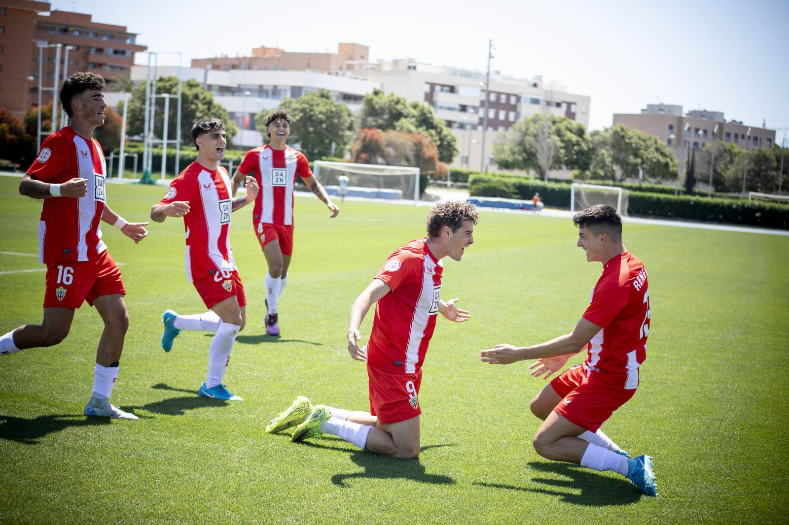 Partido de Segunda RFEF entre el Almería B y el Cádiz Mirandilla