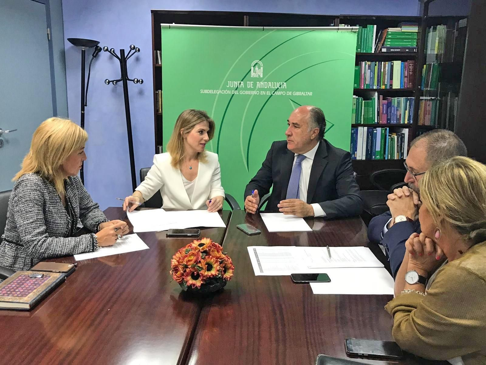 Reunión sobre la situación de la sanidad en Algeciras y el Campo de Gibraltar