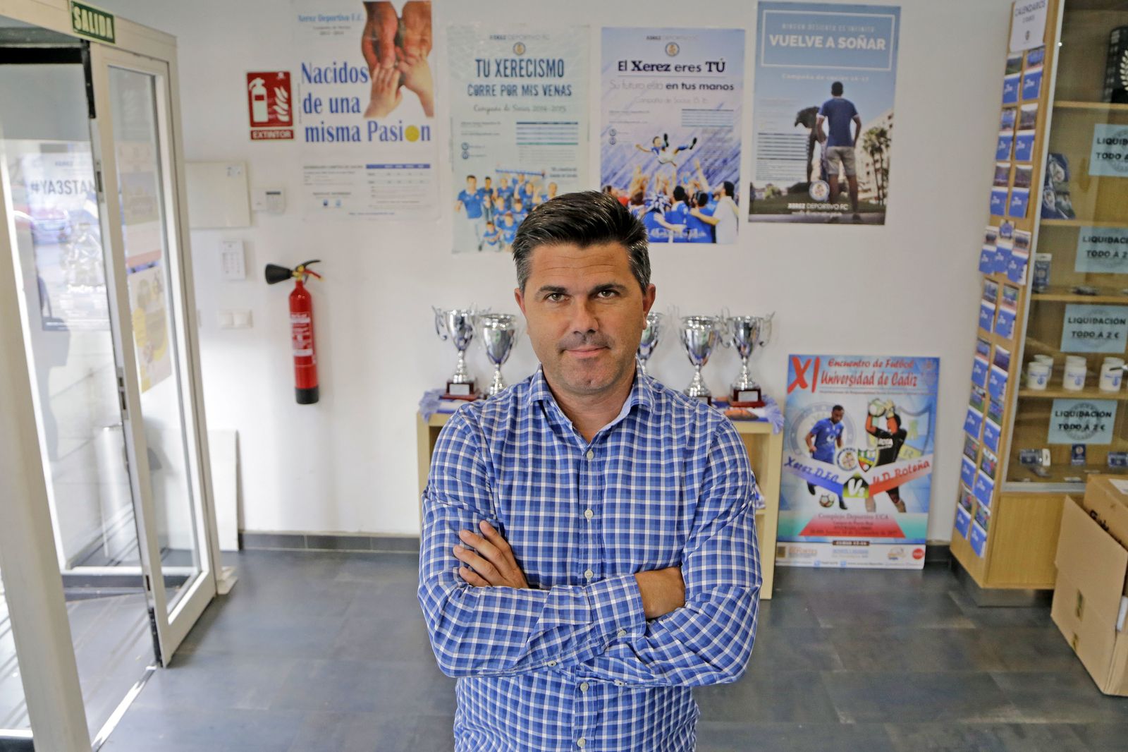 Juan Carlos Ramírez, coordinador de la cantera del Xerez DFC.