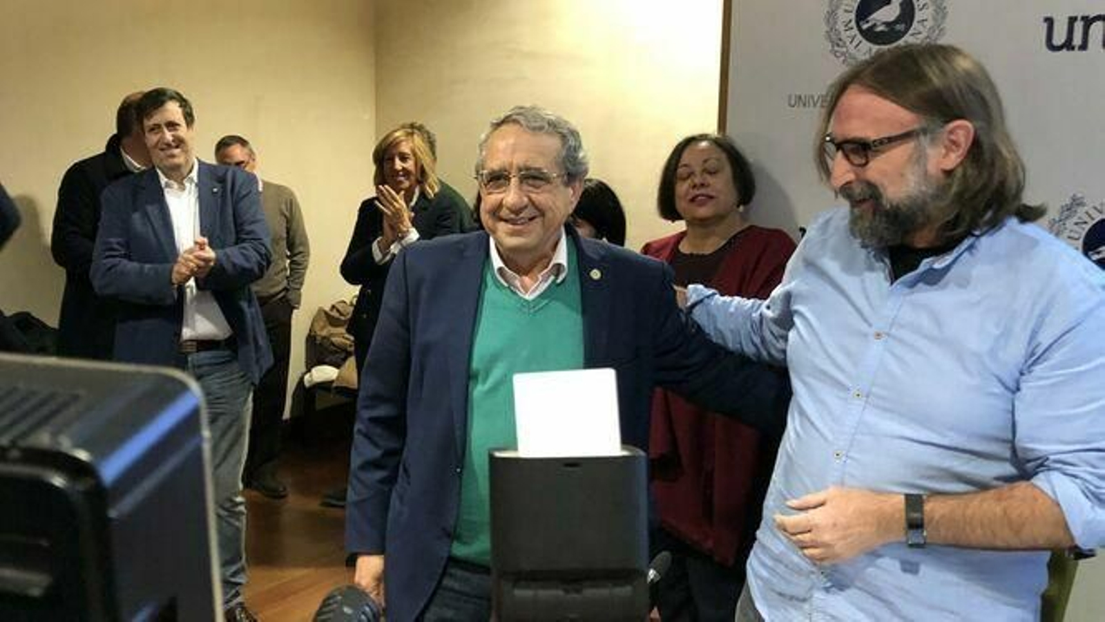 Narváez conoce el resultado de los comicios el pasado 3 de diciembre.