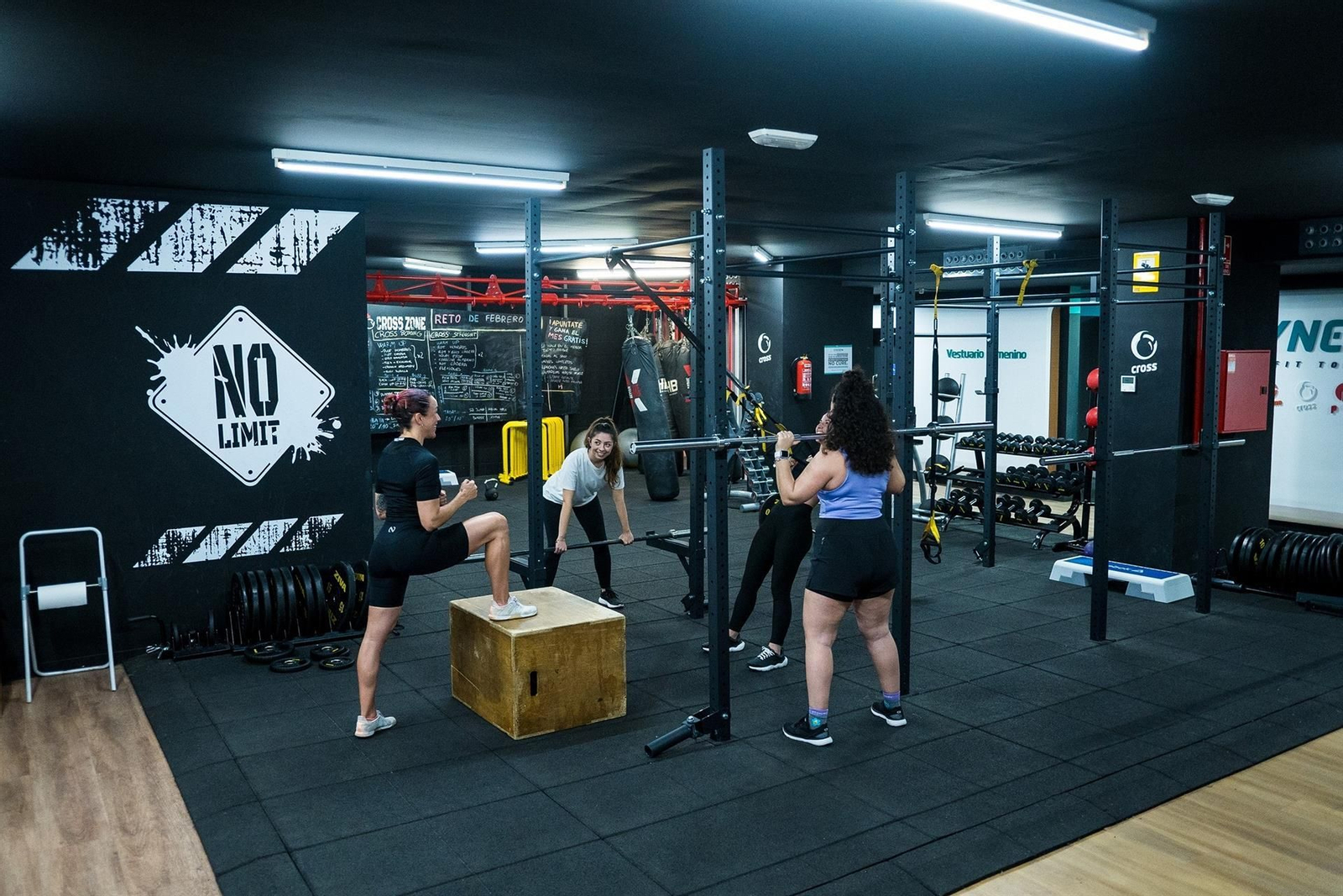 Uno de los gimnasios de la cadena Synergym.