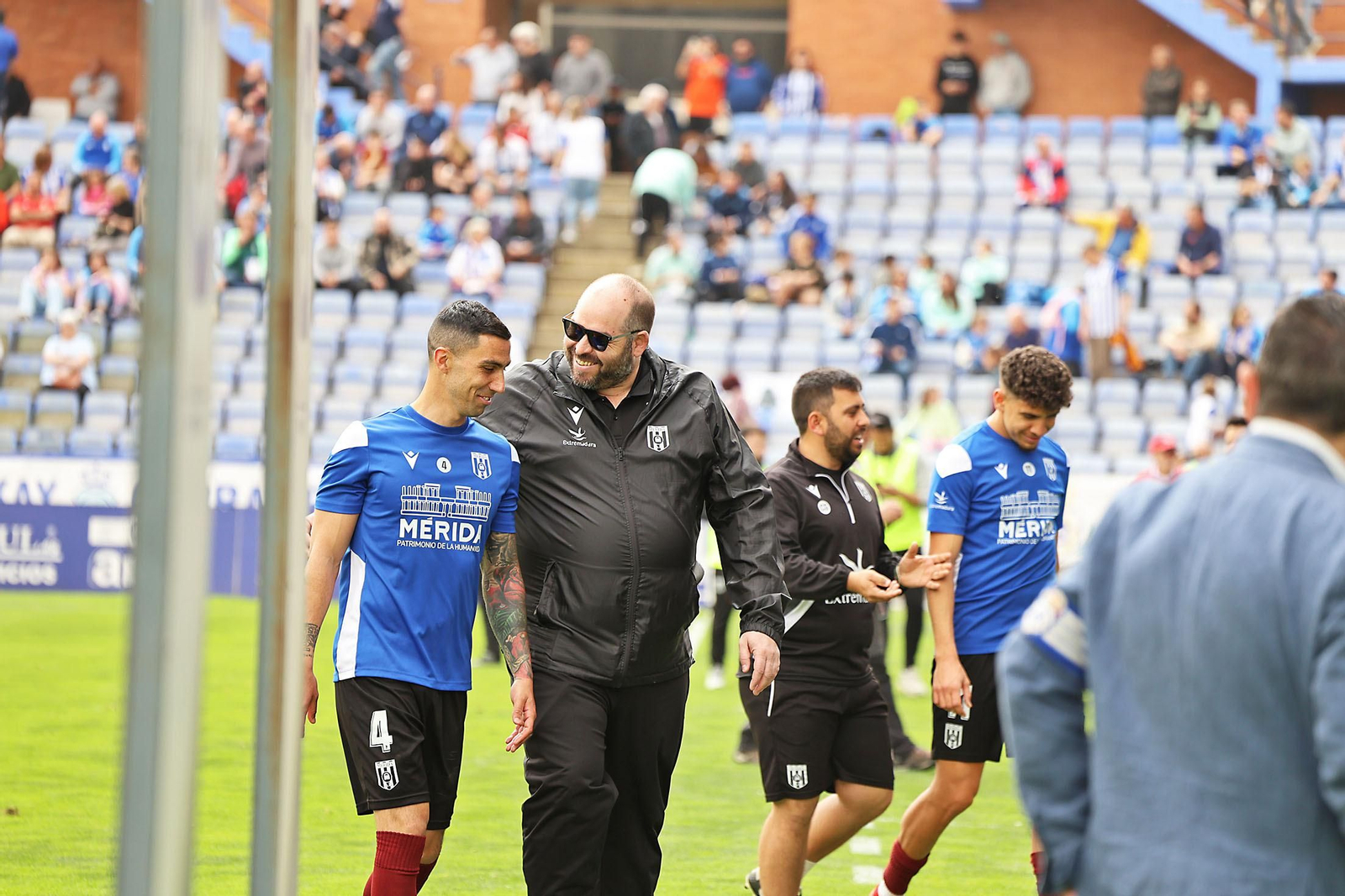 Imágenes del encuentro entre el Recreativo de Huelva y la AD Mérida