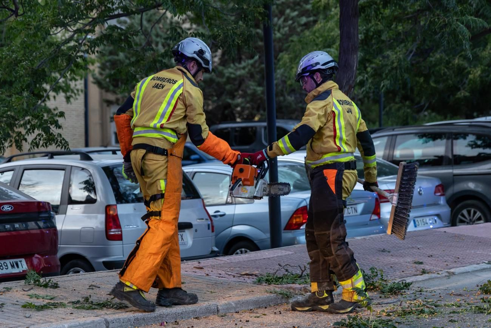Un día junto a los bomberos de Jaén