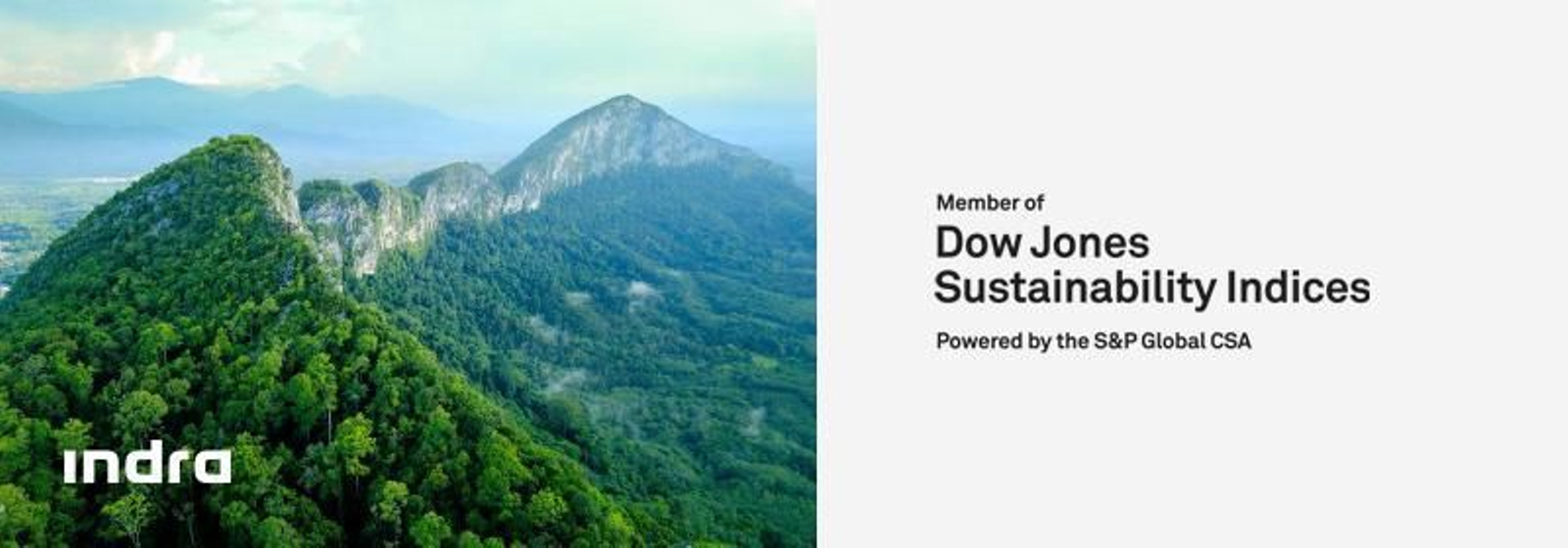 Reconocimiento del Dow Jones Sustainability Index a Indra.