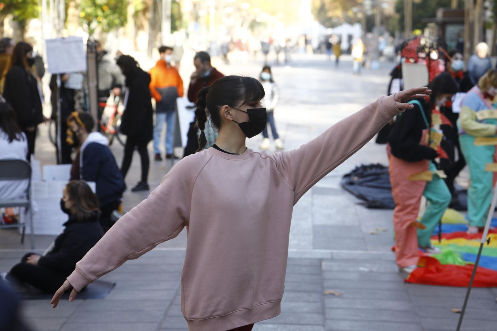 El 'circo' de la salud mental del Colegio Ferroviario de Córdoba, en fotografías