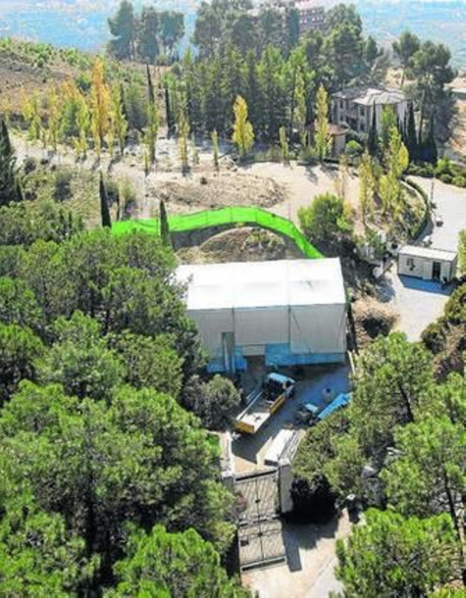 Lugar en el que se desarrolló la búsqueda de los restos de los fusilados.