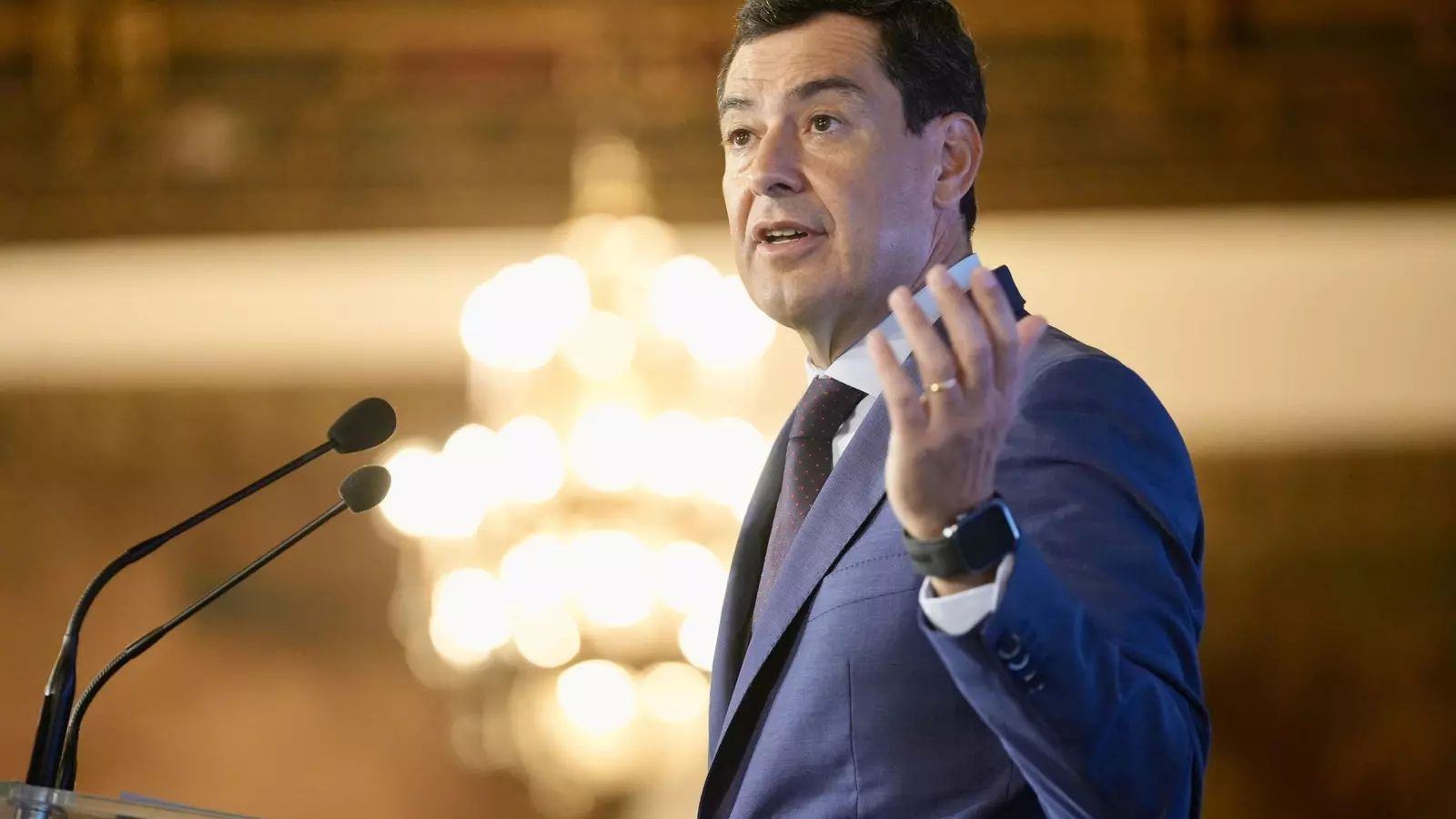 El presidente de la Junta, Juanma Moreno.