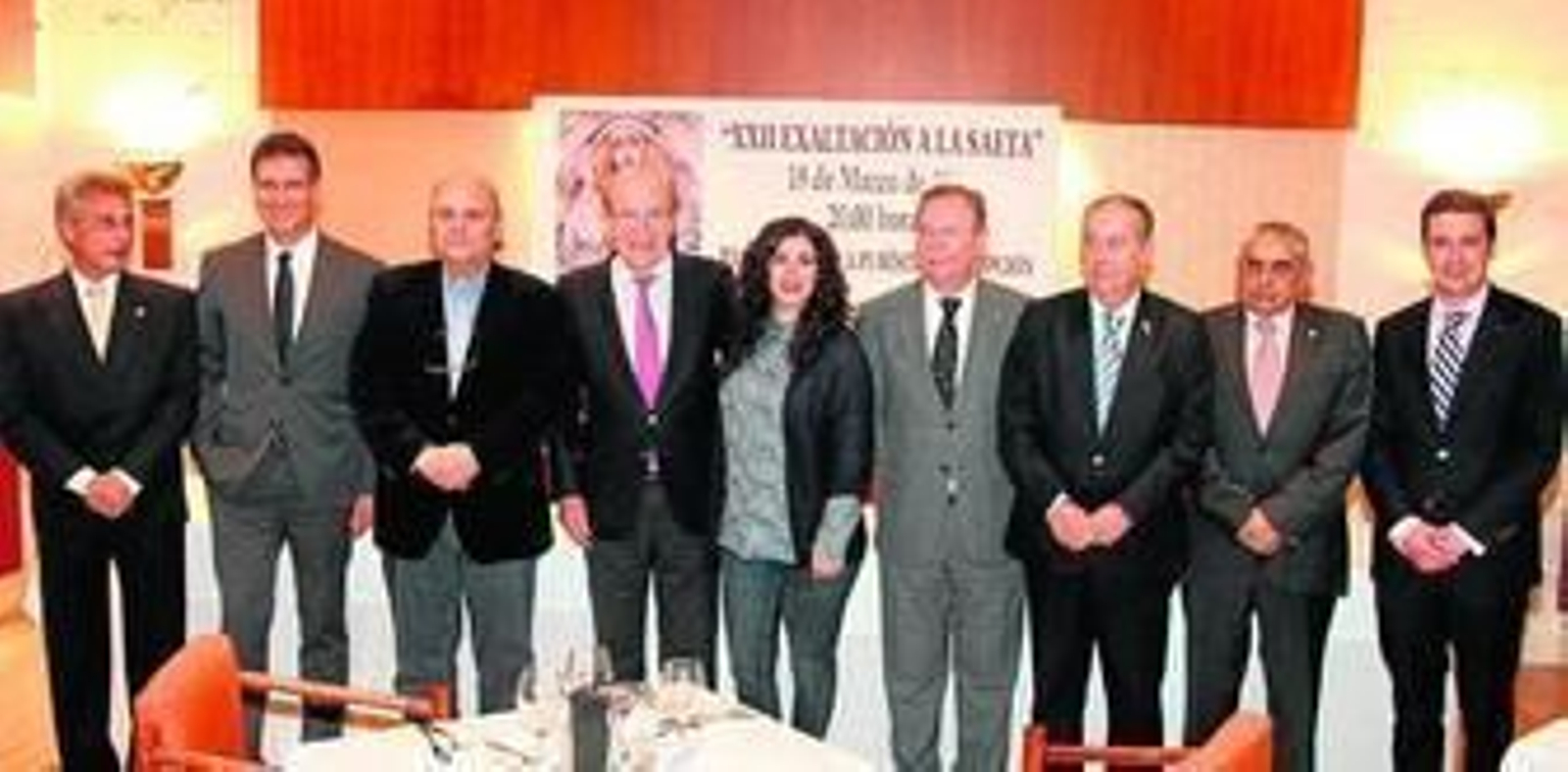 Horacio Galea, Javier Chaparro, Eduardo Garrocho, Pedro Rodríguez, Elena Bellido, Andrés Fuentes, Antonio González, Francisco Martín e Ignacio Molina.
