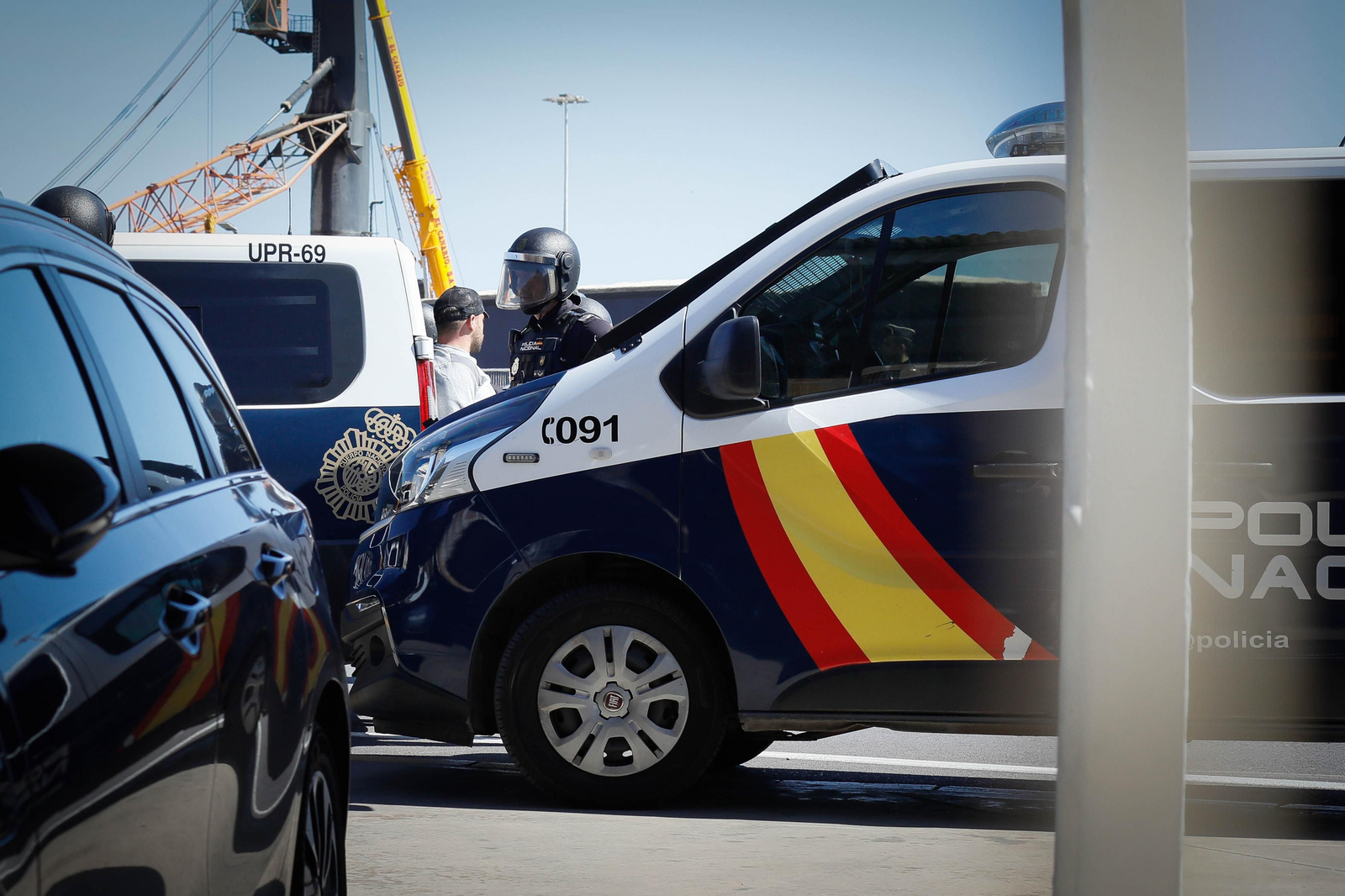 Los agricultores colapsan el puerto de Almería
