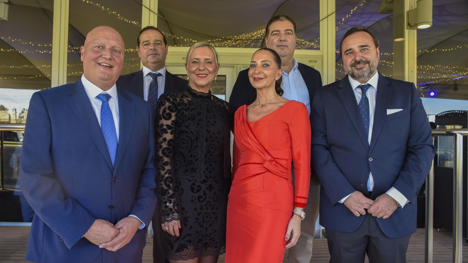 Los consejeros de Grupo Barberán: Javier, Samuel, Mai, Raquel, Juai y Juan Barberán, en el evento