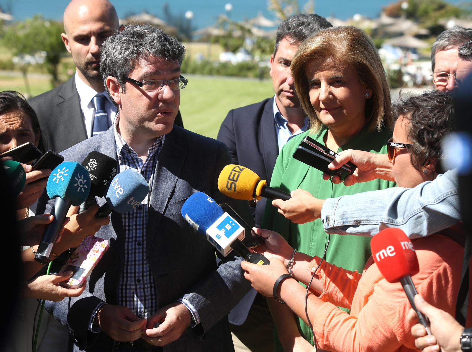 Reapertura del Parador de Mazagón tras el incendio