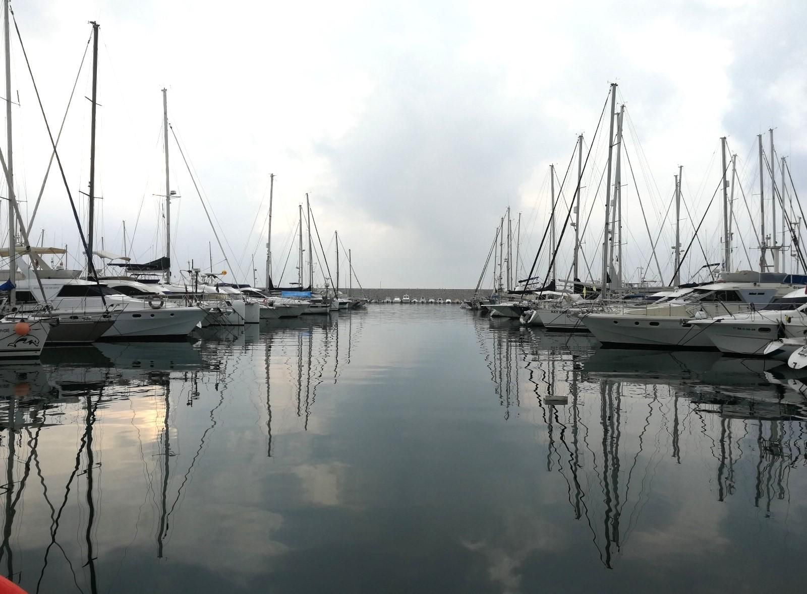 El puerto de Fuengirola.