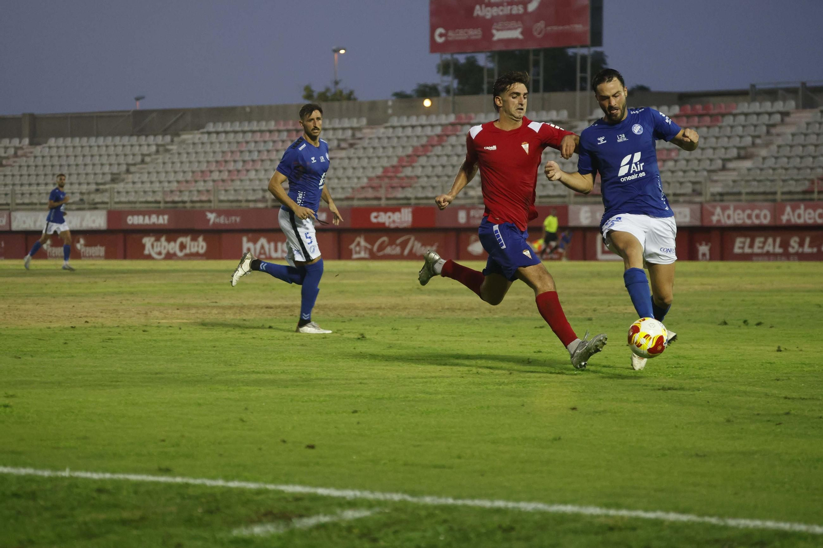 Las fotos del amistoso entre el Algeciras CF y el Xerez DFC en el Nuevo Mirador