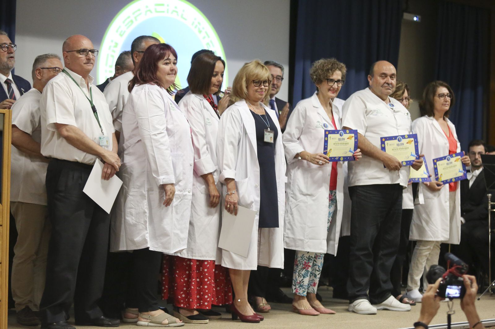 Las fotos de la presentación de la nave espacial de la Asociación contra el Cáncer en Málaga