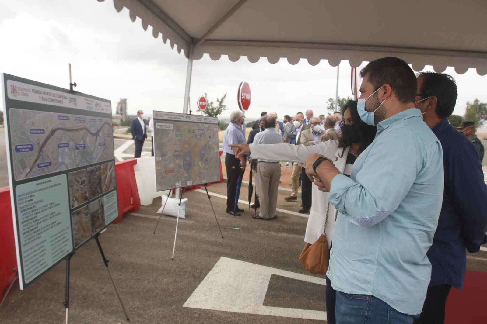 Las imágenes de la puesta en marcha de la Ronda Norte de Córdoba