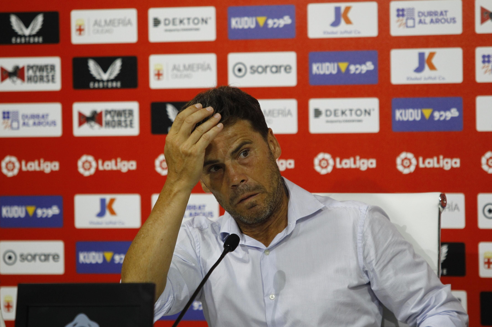 Imágenes del partido U.D. Almería-Real Madrid C.F. de la Liga Santander