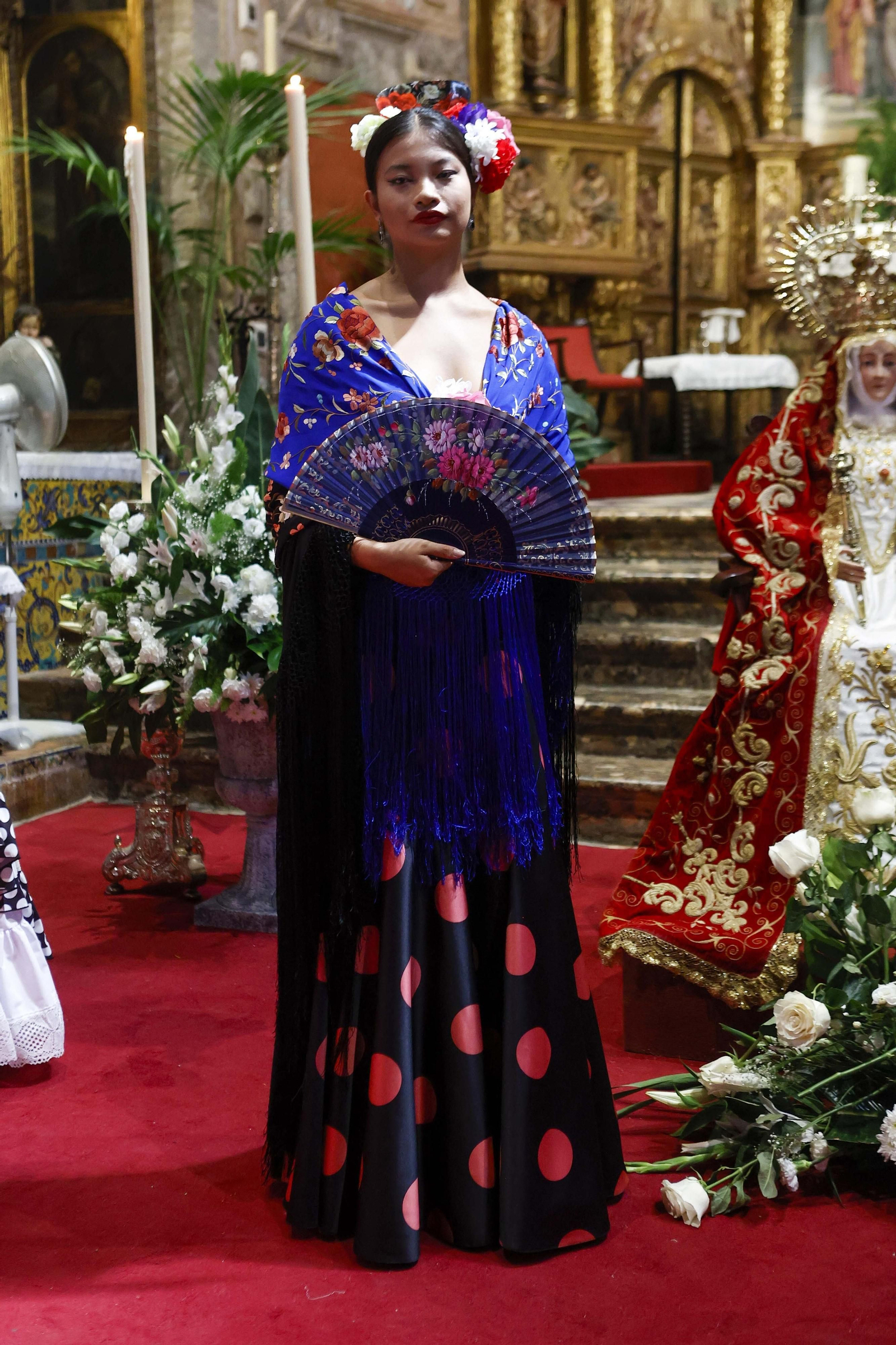 Broche flamenco en Santa Ana para terminar  la Velá
