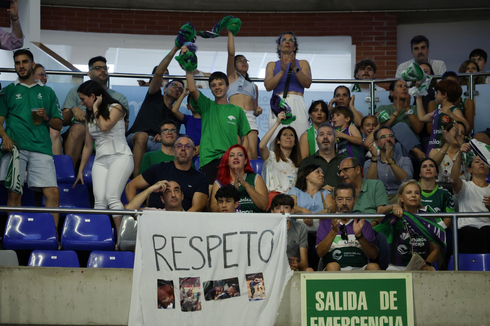 El Unicaja-Real Madrid, en fotos