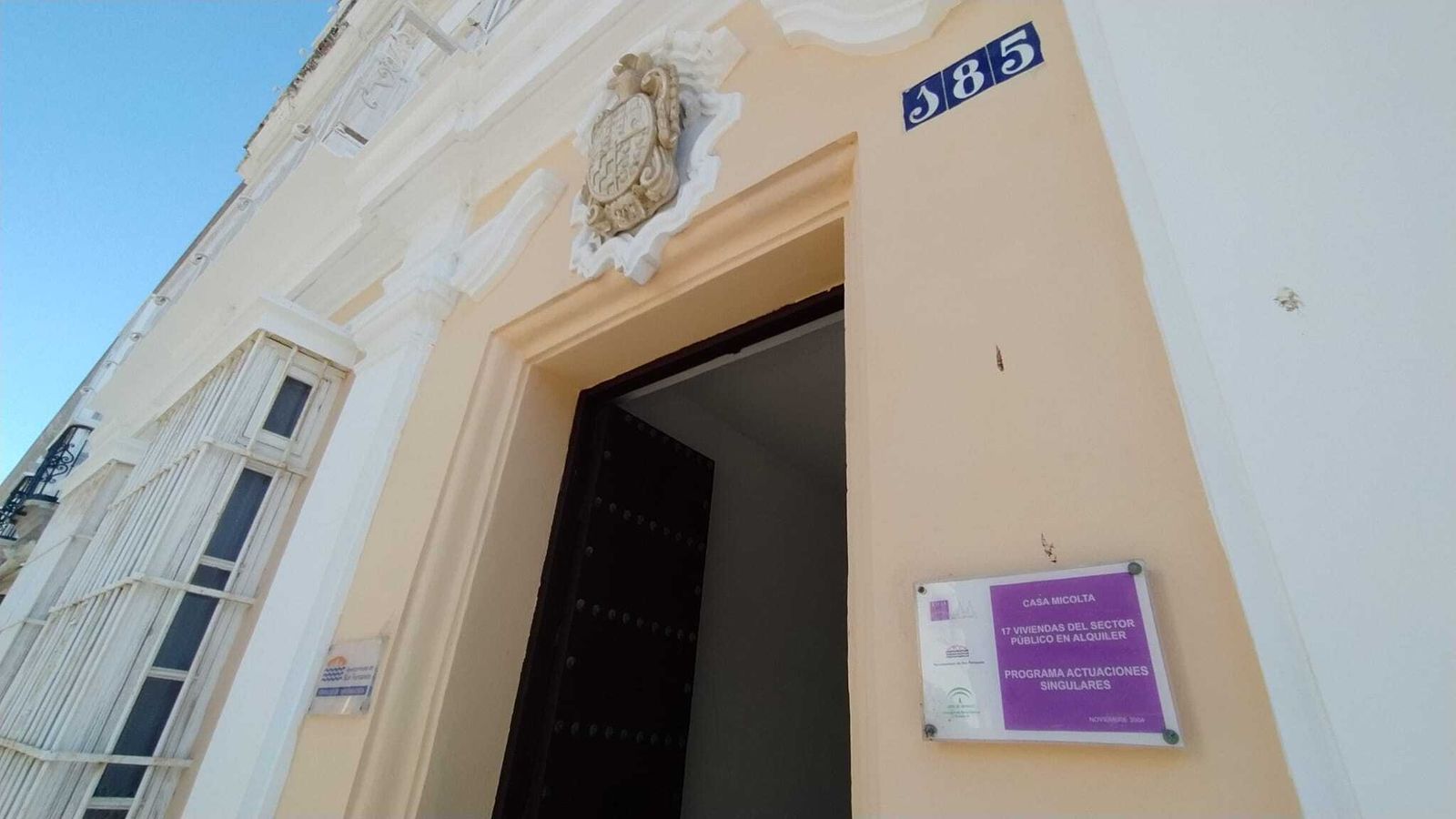 Viviendas sociales de la Casa Micolta de San Fernando, donde ocurrió el crimen en 2019.