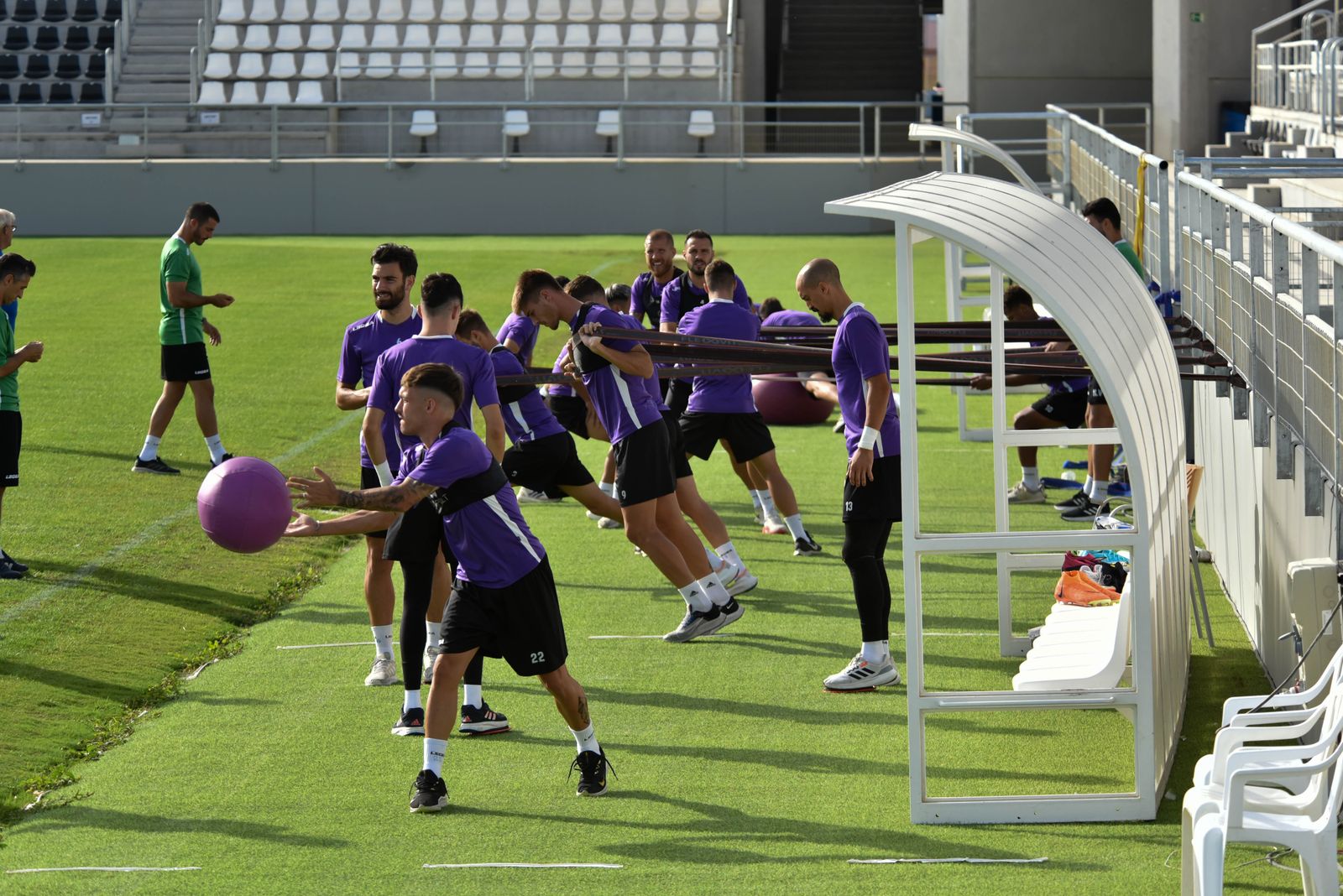 Las fotos del entrenamiento de la Balona