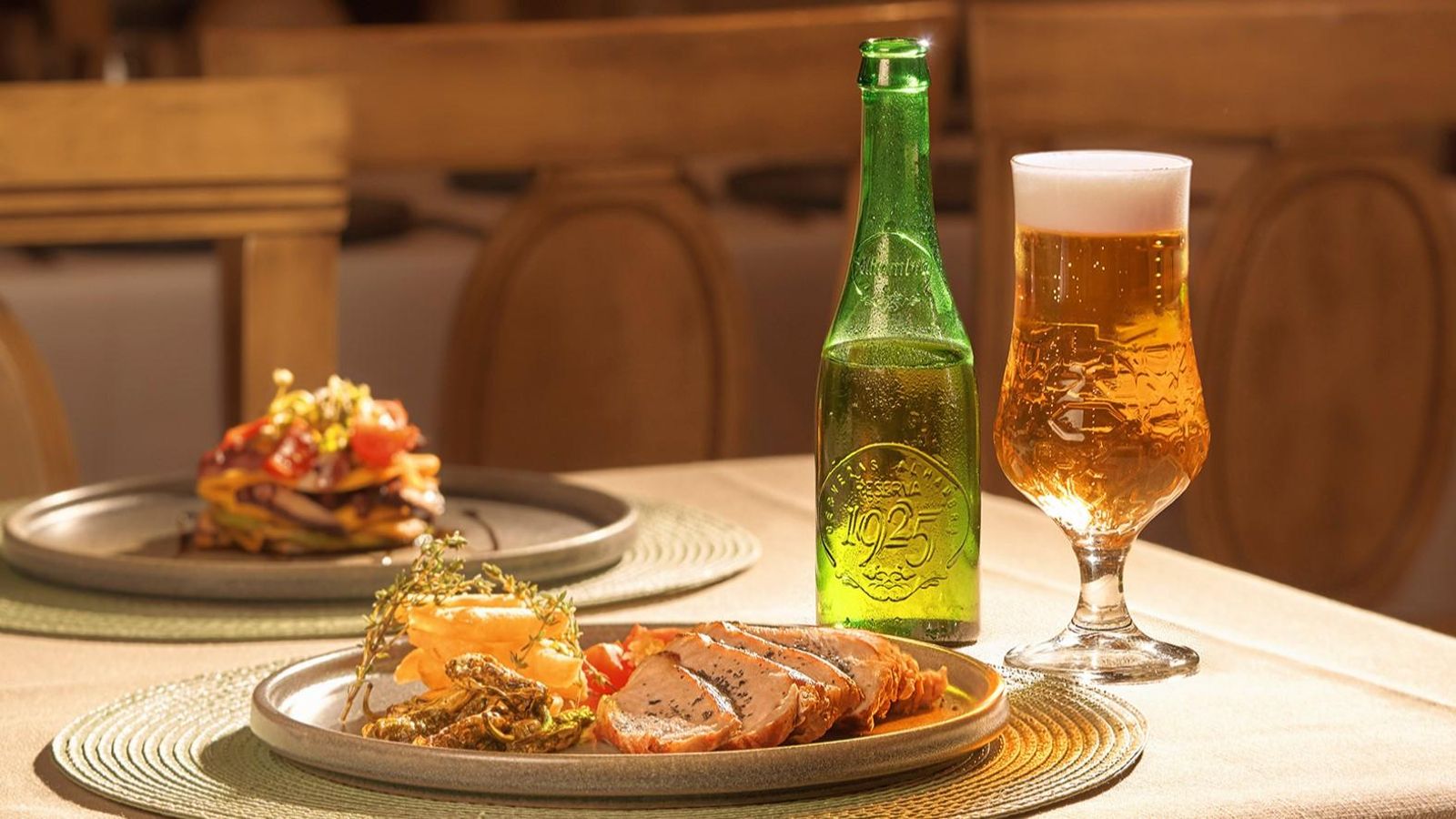 Las Cenas 'Sin Prisa' de Cervezas Alhambra, en Lumbre.