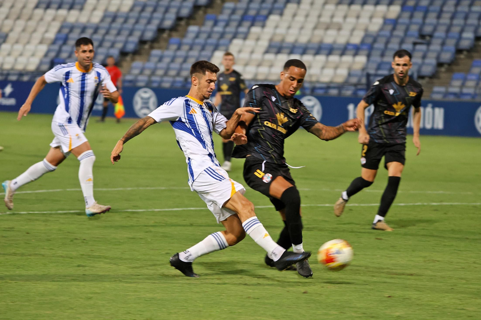 Las mejores imágenes del Trofeo Colombino con el Recreativo de Huelva, Zamora y Cacereño
