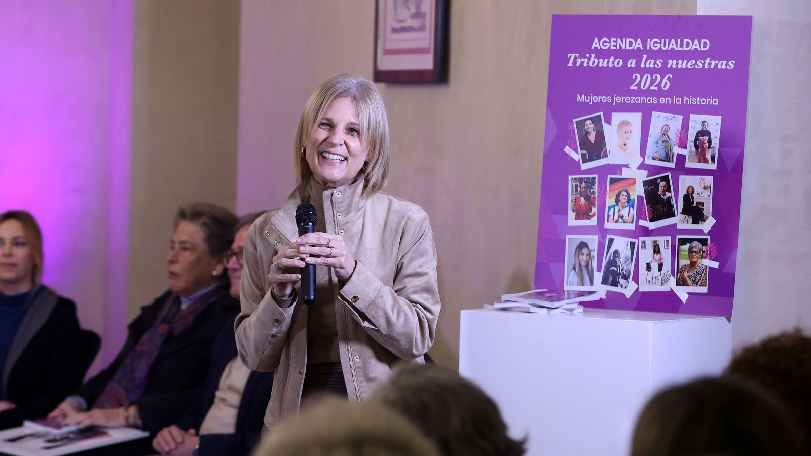 Presentación de la agenda 'Tributo a las Nuestras 2026' de Jerez