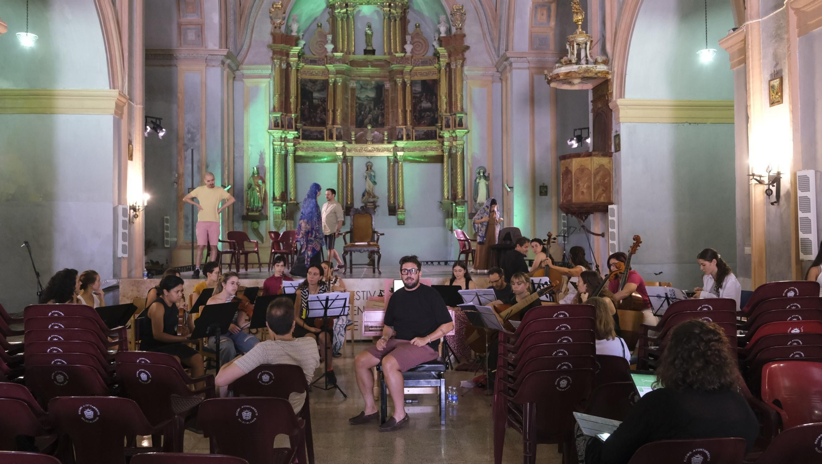 Ensayo ópera Academia de Música del Festival de Vélez Blanco, en imágenes