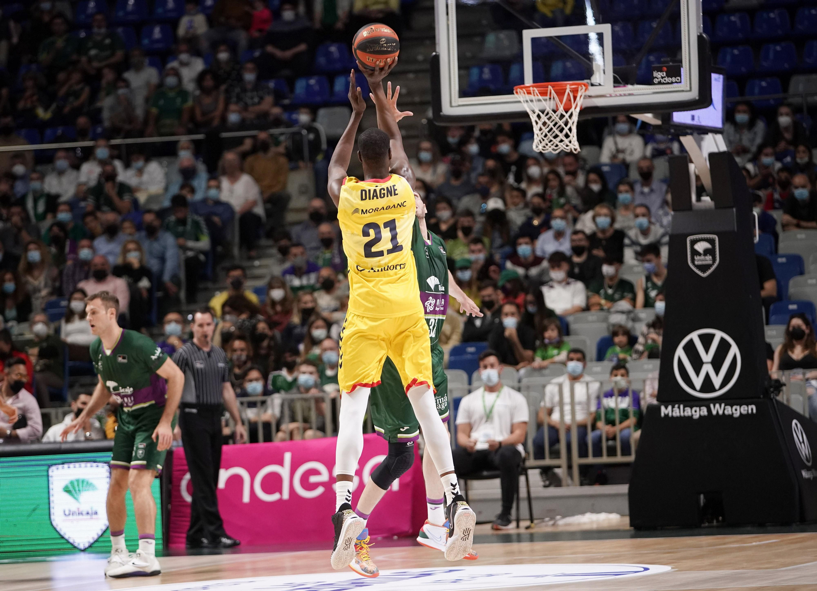 El Unicaja-Morabanc Andorra, en fotos