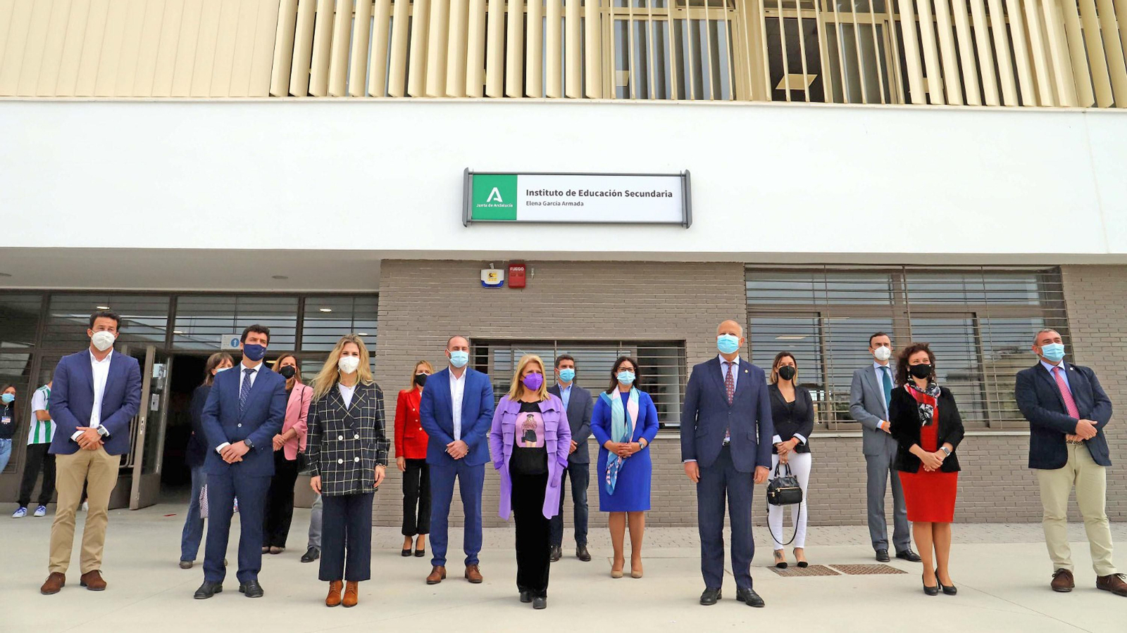 Inauguración del IES 'Elena García Armada' en Jerez