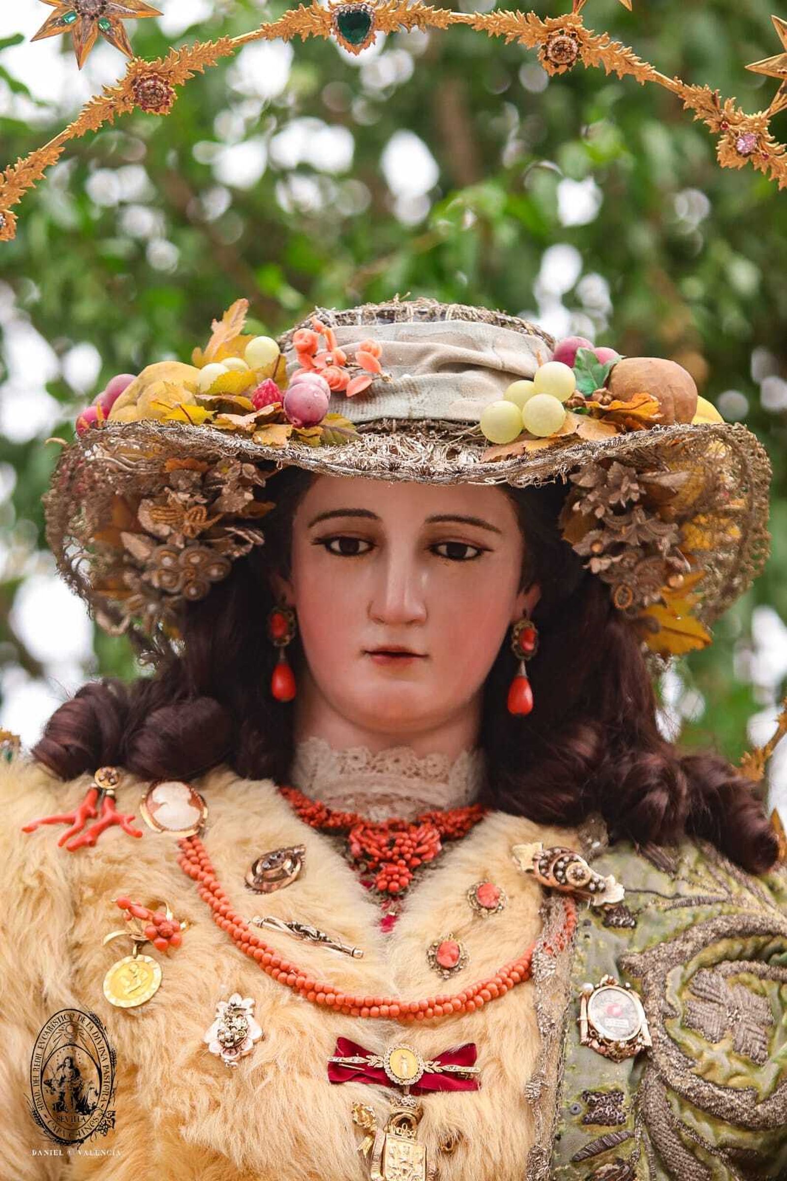 La Pastora de Capuchinos en su procesión