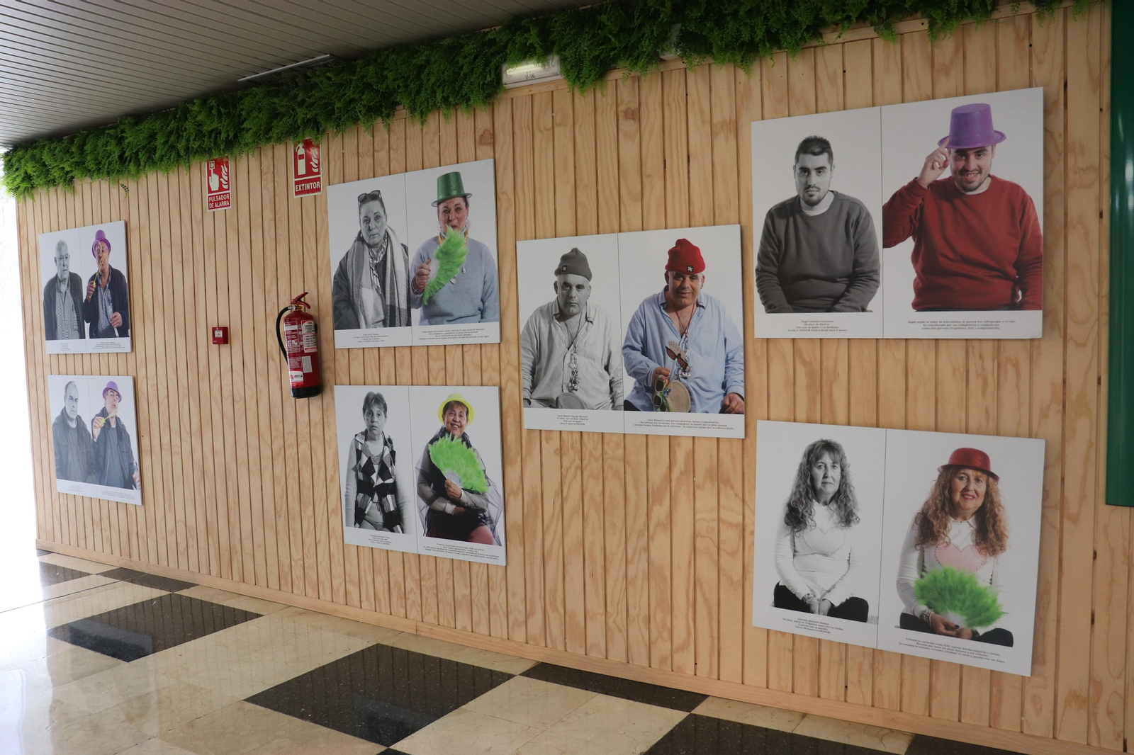 La exposición fotográfica 'Aprende a quererte' de Faisem, en imágenes