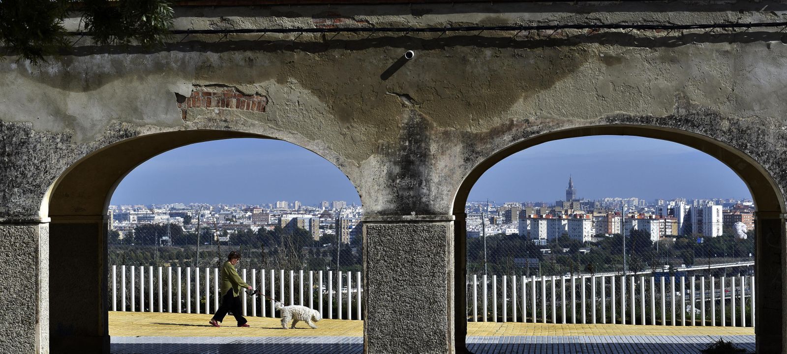 La barriada de El Monumento, en imágenes