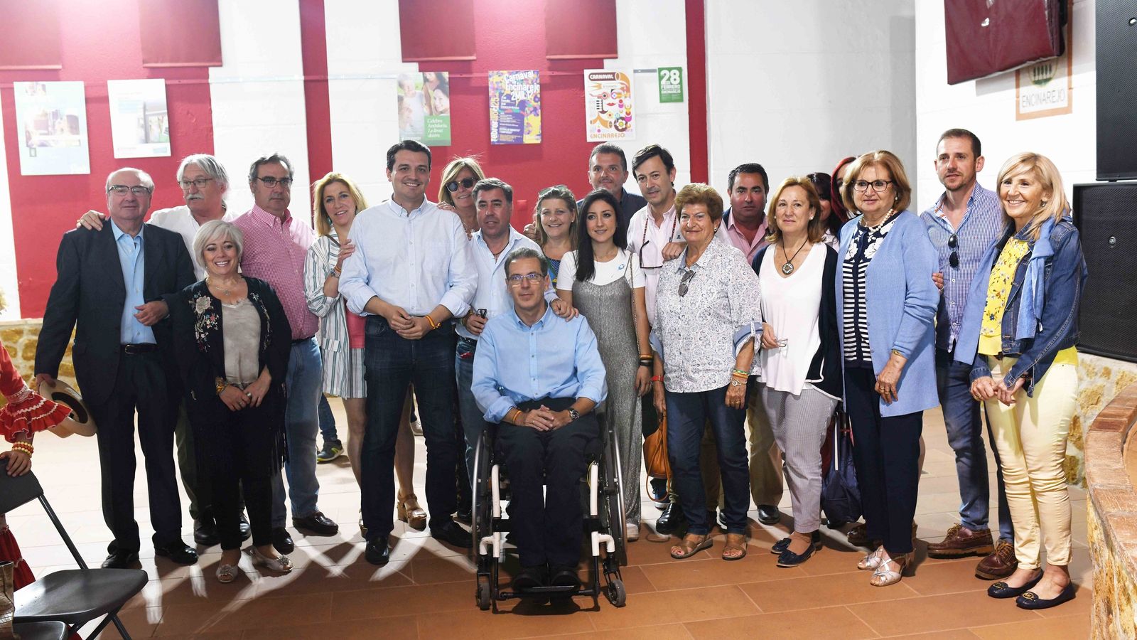 El PP, en Encinarejo.