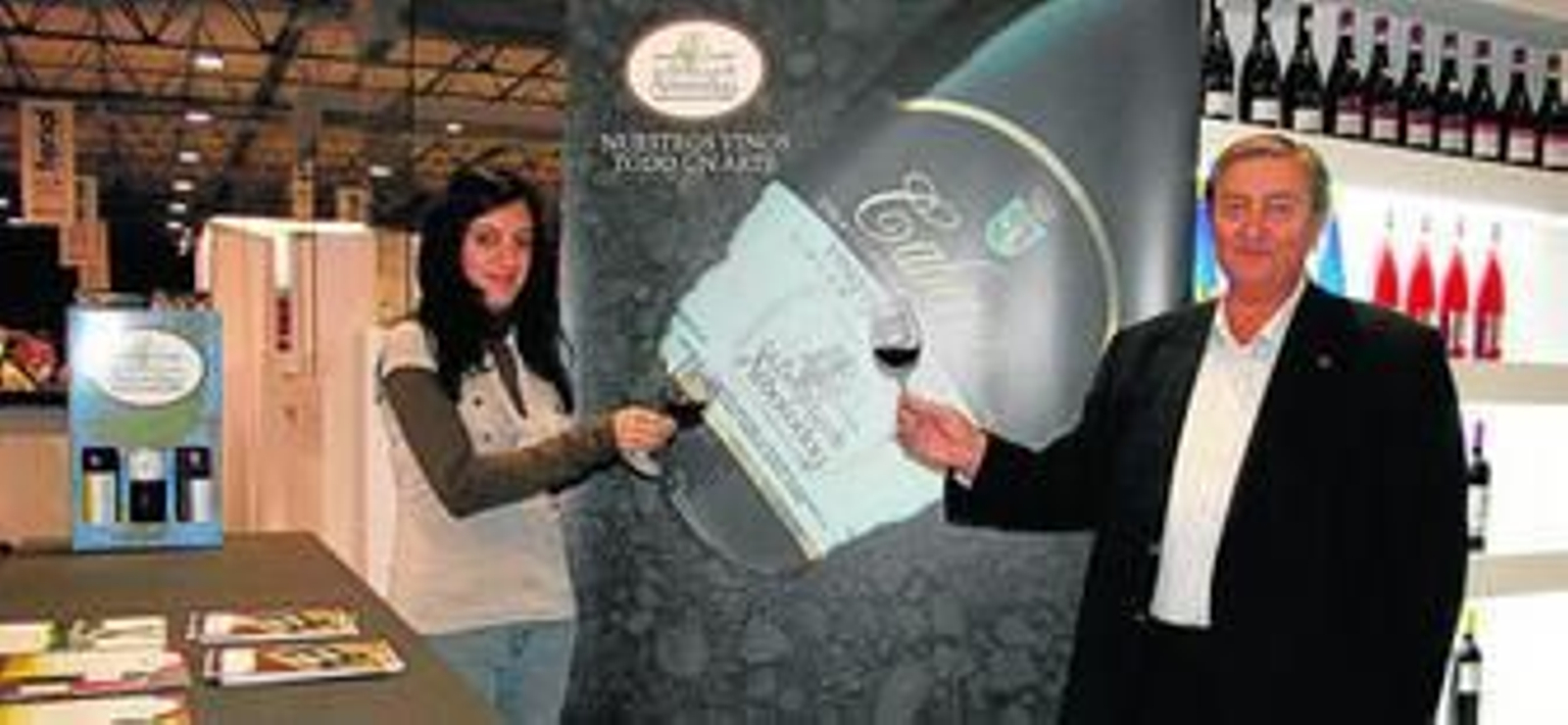 Cristina y Francisco Calvache, enóloga y gerente de La Bodega de Alboloduy.