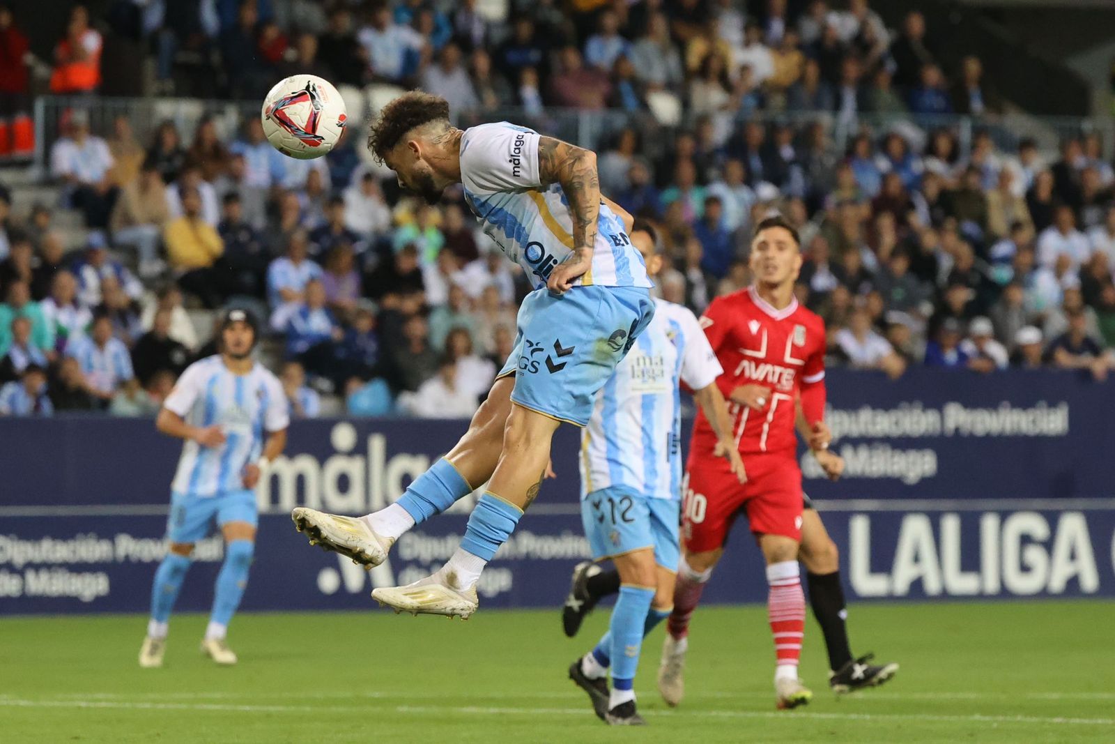 Las fotos del Málaga CF-Cartagena