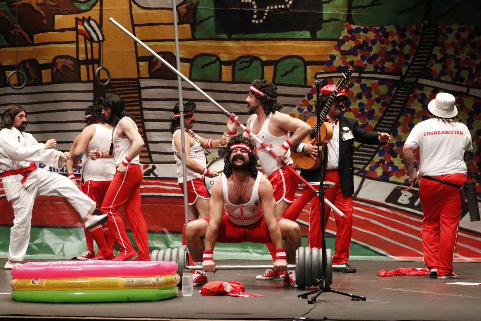 Final del concurso de Carnaval de la Concha Fina de La Línea
