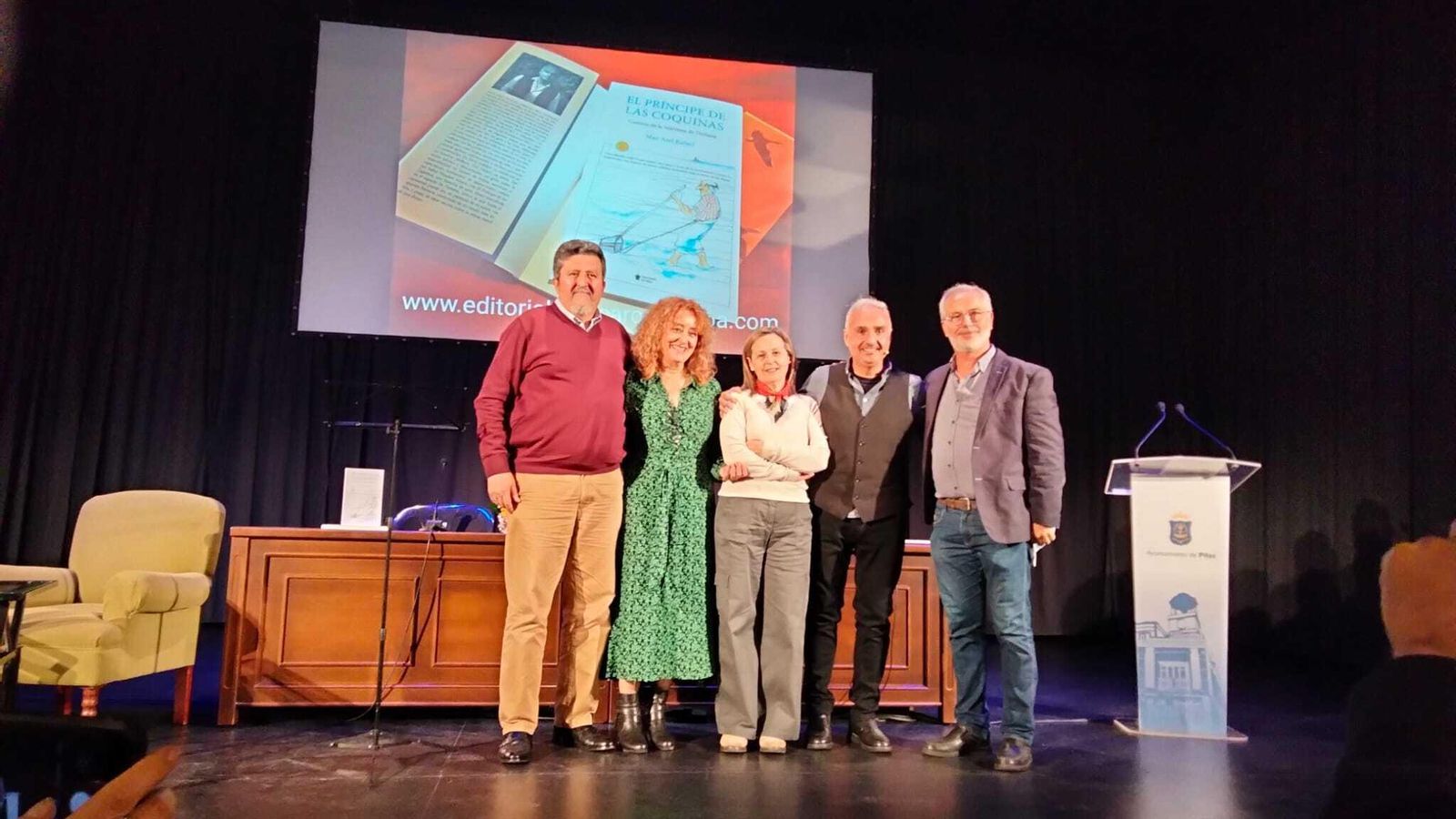 Al final del acto se representó 'El Dragón de las tres cabezas', una lectura dramatizada de un capítulo, a cargo de la Asociación de Teatro Paco Valladares.