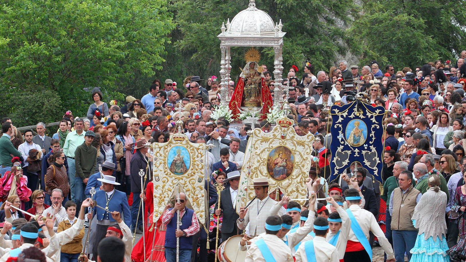 Virgen de  la Peña, Puebla de Guzmán.