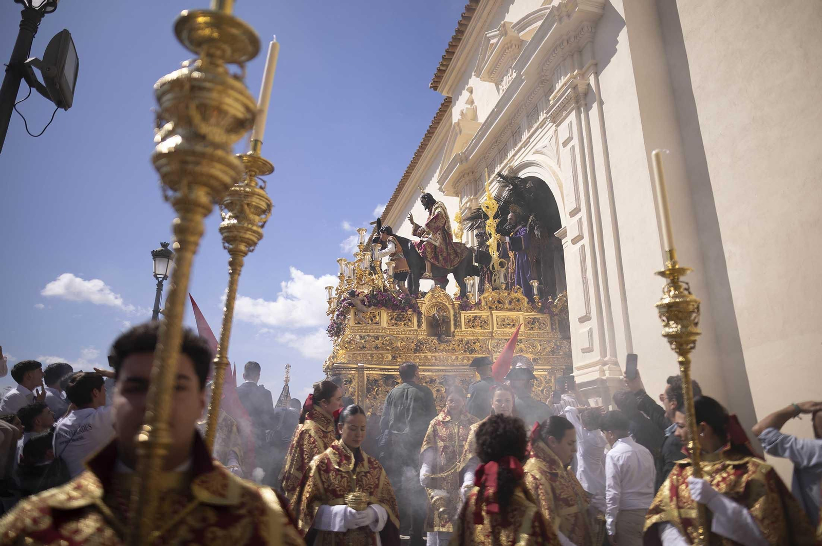 Domingo de Ramos: Imágenes de la Hermandad de la Borriquita