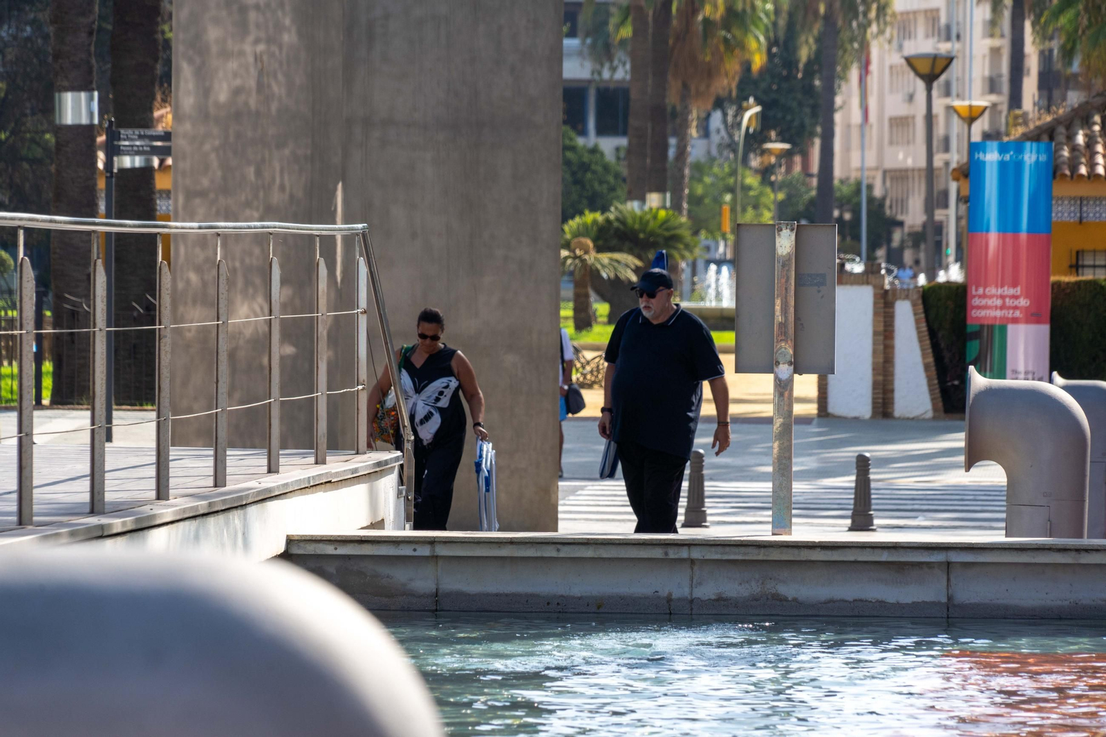 Imágenes de El Muelle de Levante, punto de partida de la mítica Canoa de Punta Umbría