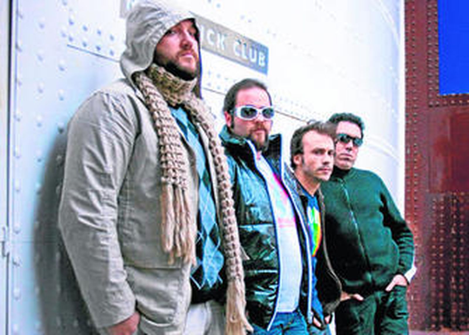 Los integrantes de Voynich, una banda que se estrena hoy discográficamente.