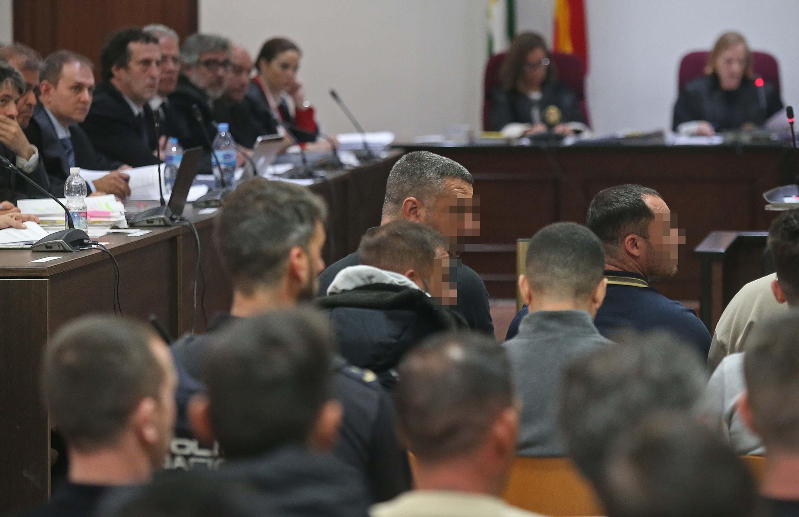 Fotos del inicio del macrojuicio contra Los Castañas en Algeciras