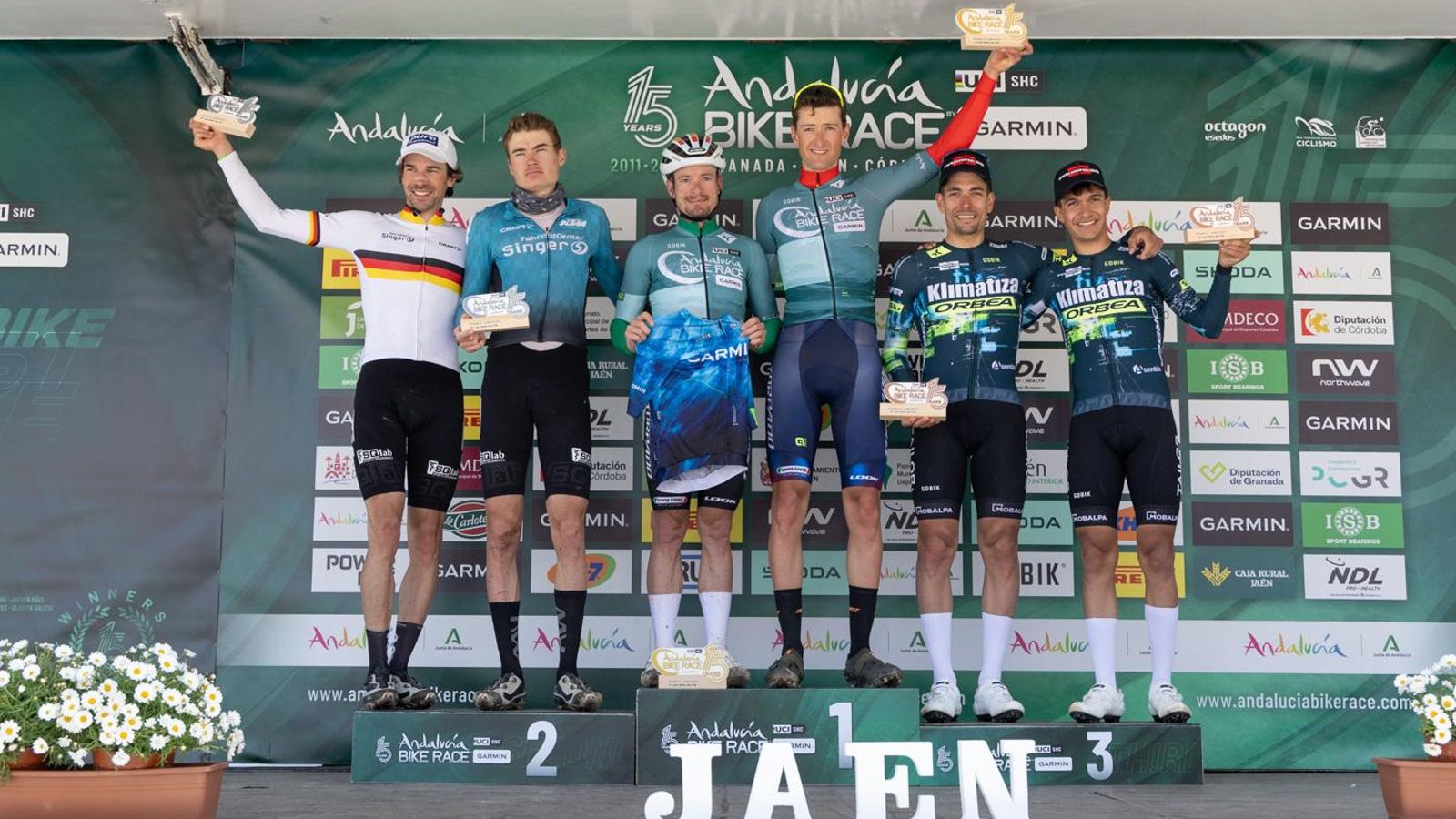 En imágenes: la Andalucía Bike Race llega a Jaén en su tercera etapa