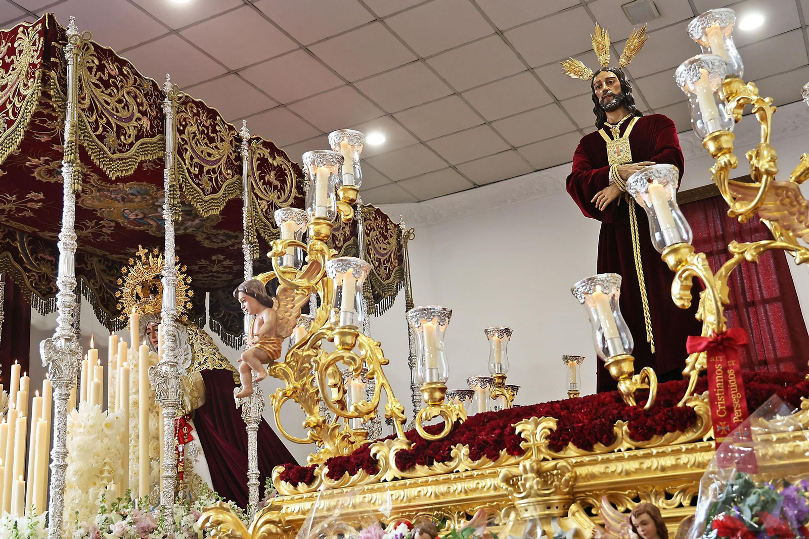 Lunes Santo en Huelva: Imágenes de la Hermandad de El Cautivo