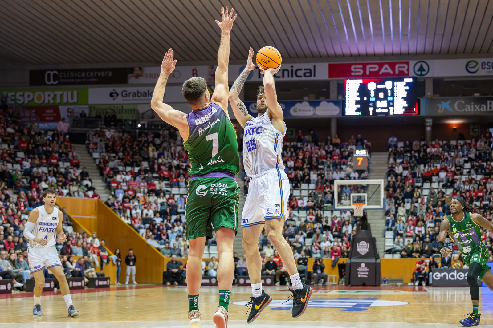 Bàsquet Girona-Unicaja, en fotos