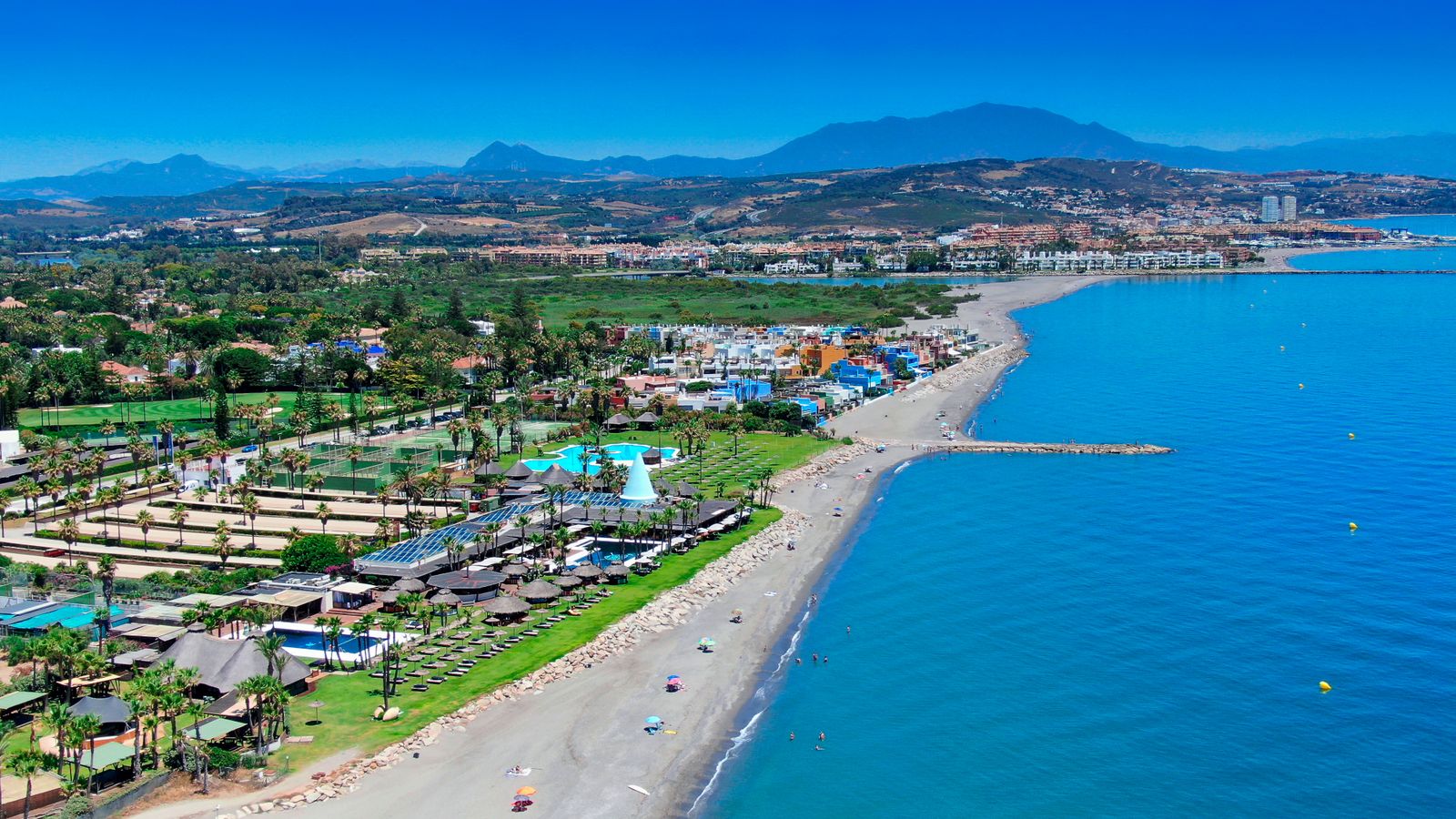 Playa de Sotogrande, en San Roque.