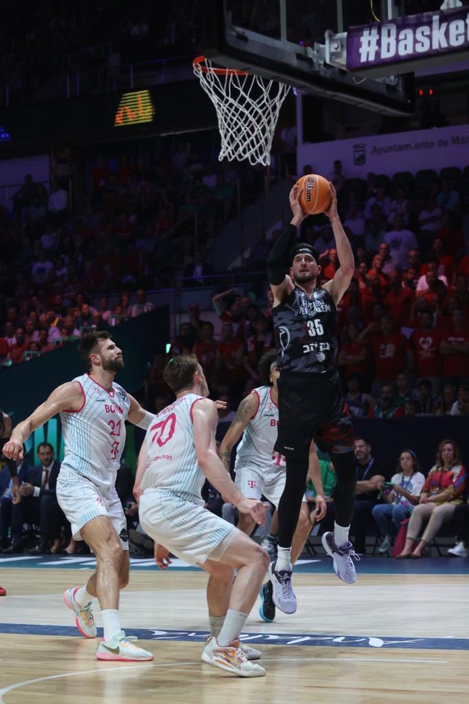 El Hapoel-Bonn, final de la BCL, en fotos