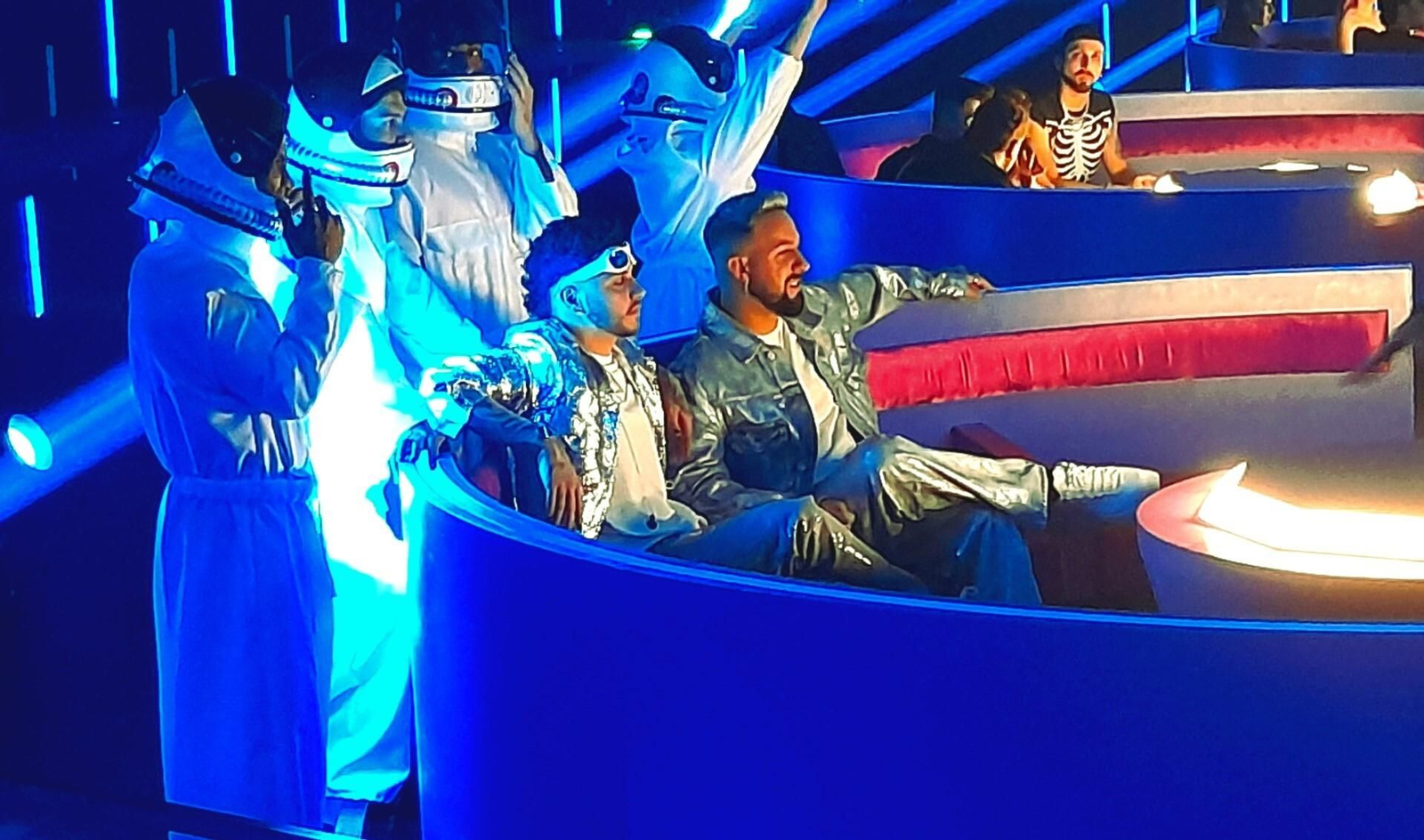 Lérica y sus astronautas aguardan la decisión de las puntuaciones desde la Pink Room