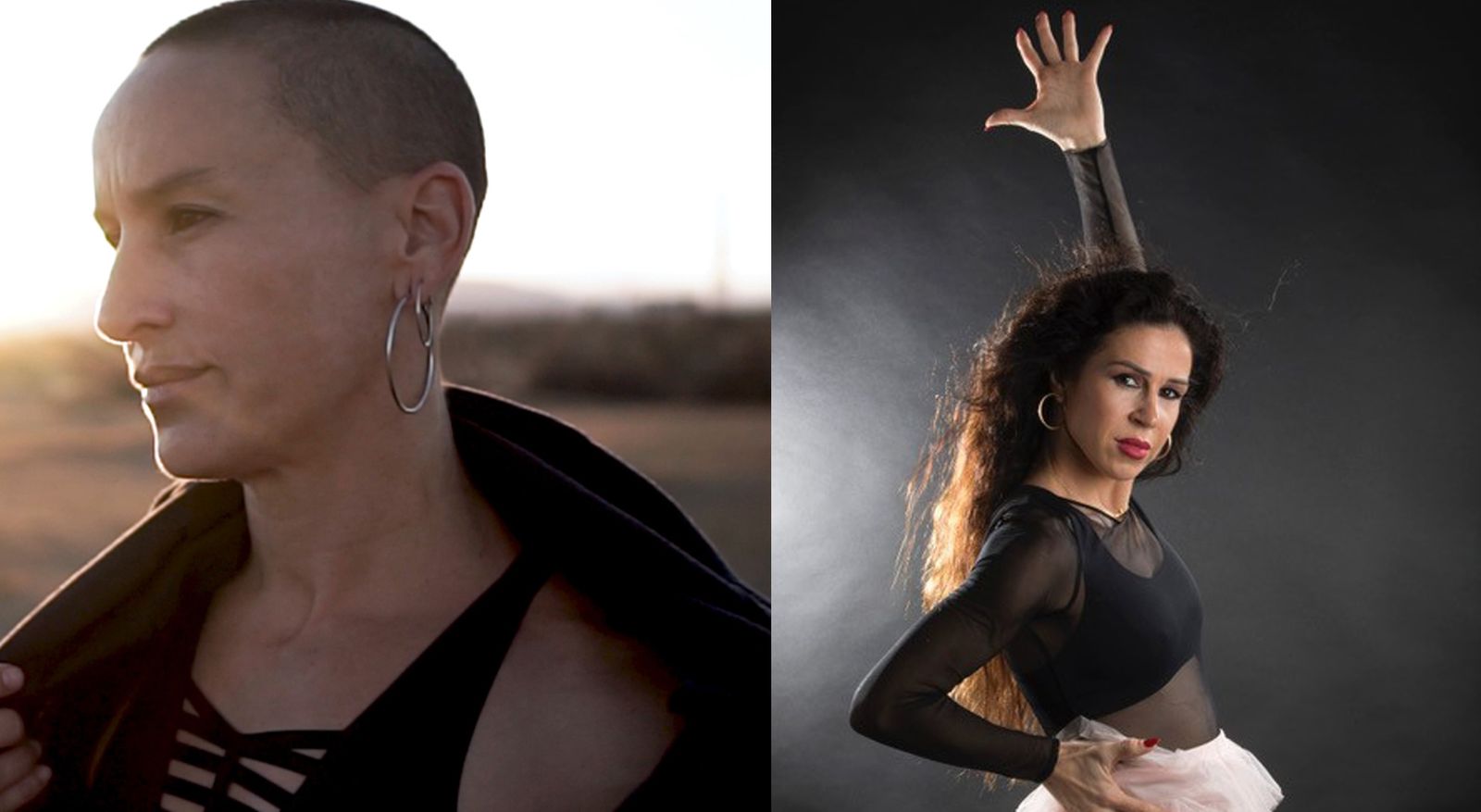 Estela García y Rocío Garrido.